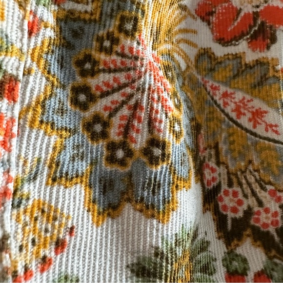 Urban outfitters multicolored Penelope floral corduroy high rise joggers - Picture 5 of 8